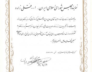 الله قلیزاده - نماینده مجلس شورای اسلامی